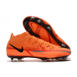 Crampons Nike Phantom GT2 Elite DF FG Orange Laser Noir Orange Total