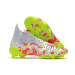 Chaussure Adidas Predator Freak+ FG Gris Rosa Jaune