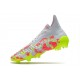 Chaussure Adidas Predator Freak+ FG Gris Rosa Jaune