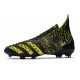 Chaussure Adidas Predator Freak+ FG Noir Jaune