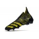 Chaussure Adidas Predator Freak+ FG Noir Jaune