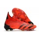 Chaussure Adidas Predator Freak+ FG Rouge Noir Rouge Solaire