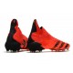 Chaussure Adidas Predator Freak+ FG Rouge Noir Rouge Solaire
