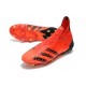 Chaussure Adidas Predator Freak+ FG Rouge Noir Rouge Solaire