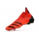Chaussure Adidas Predator Freak+ FG Rouge Noir Rouge Solaire