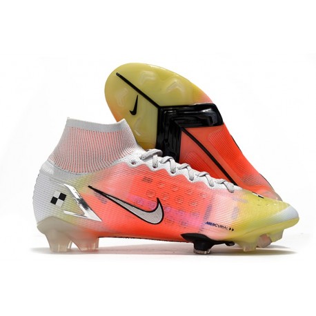 Nike Mercurial Superfly VIII Elite FG Neuf Blanc Mangue