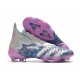  Chaussure Adidas Predator Freak+ FG Argent Rose Bleu 