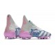  Chaussure Adidas Predator Freak+ FG Argent Rose Bleu 