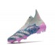  Chaussure Adidas Predator Freak+ FG Argent Rose Bleu 
