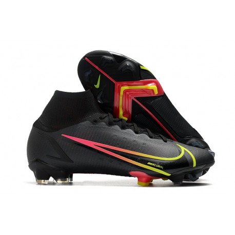 Nike Mercurial Superfly VIII Elite FG Neuf Black x Prism - Noir Cyber