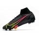 Nike Mercurial Superfly VIII Elite FG Neuf Black x Prism - Noir Cyber