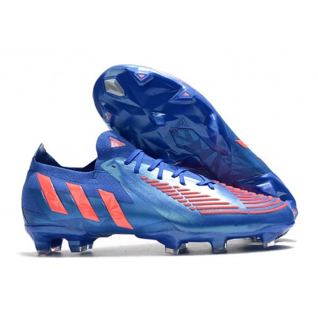adidas Predator Edge.1 L FG 2022 Bleu Hi Res Turbo