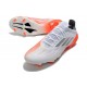 adidas X Speedflow Messi.1 FG Blanc Acier Métallique Rouge Solaire