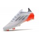 adidas X Speedflow Messi.1 FG Blanc Acier Métallique Rouge Solaire