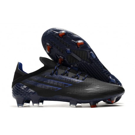 adidas Chaussures Football X Speedflow Messi.1 FG Noir Encre Sonic Jaune Solaire