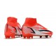 Nike Mercurial Superfly VIII Elite FG Neuf Rouge Piment Noir Fantôme Orange Total