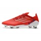 adidas Chaussures X Speedflow Messi.1 FG Rouge Noir Rouge Solaire