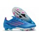 Crampons adidas X Speedflow.1 FG Ciel Rose Choc Equipe Blanc