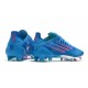 Crampons adidas X Speedflow.1 FG Ciel Rose Choc Equipe Blanc