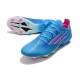 Crampons adidas X Speedflow.1 FG Ciel Rose Choc Equipe Blanc