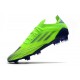 Crampons adidas X Speedflow.1 FG Vert Violet