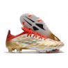 Crampons adidas X Speedflow.1 FG Or Rouge Blanc