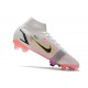 Nike Mercurial Superfly VIII Elite FG Neuf Blanc Noir Carmin Rose