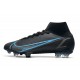 Nike Mercurial Superfly VIII Elite FG Neuf Noir Gris Acier
