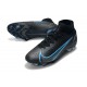 Nike Mercurial Superfly VIII Elite FG Neuf Noir Gris Acier