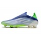 Chaussures de football adidas X SPEEDFLOW+ FG Bleu Vert