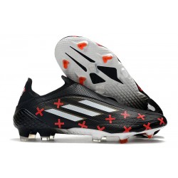 Chaussures de football adidas X SPEEDFLOW+ FG Noir Blanc Rouge