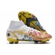 Nike Mercurial Superfly VIII Elite FG Neuf Ronaldo CR7 Blanc Rouge Or