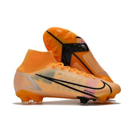 Nike Mercurial Superfly 8 Elite FG Nouvelle Orange Noir