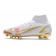 Nike Mercurial Superfly 8 Elite FG Nouvelle Blanc Rose Or
