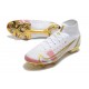 Nike Mercurial Superfly 8 Elite FG Nouvelle Blanc Rose Or
