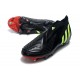 adidas Predator Edge+ FG Nouveaux Noir Vert