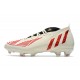Chaussure adidas Predator Edge.1 FG Showdown - Blanc Rouge Doré