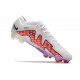 Chaussures Nike Zoom Mercurial Vapor 15 Elite FG Blanc Rouge