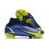 Nike Mercurial Superfly 8 Elite FG Nouvelle Sapphire Volt Bleu