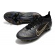 Nike Mercurial Vapor XIV Elite AG-Pro Noir Or Métallique Argent