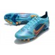 Nike Mercurial Vapor XIV Elite AG-Pro Bleu Chlorine Orange Laser Marina