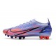 Nike Mercurial Vapor XIV Elite AG-Pro Mbappé Chardon Clair Argent Métallique