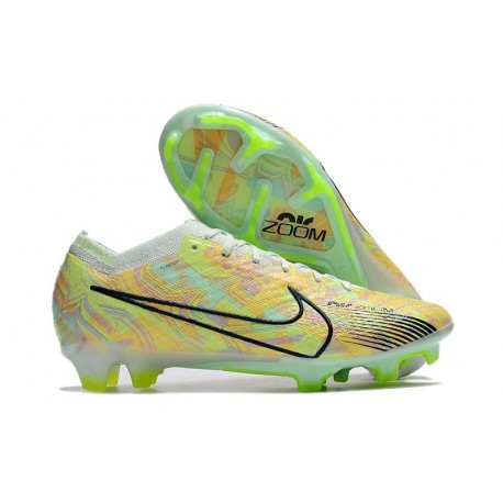 Nike Zoom Mercurial Vapor 15 Elite FG Bonded - Vert Bleu Orange