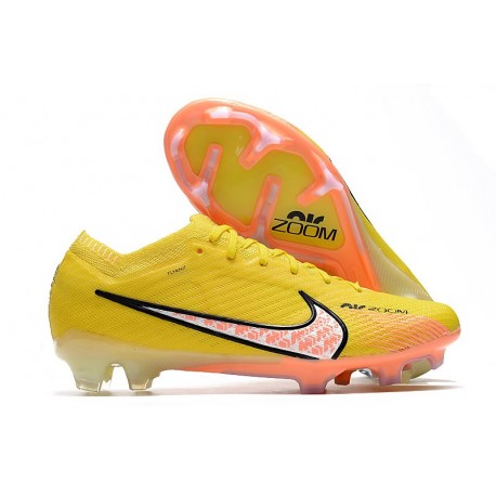 Chaussures Nike Zoom Mercurial Vapor 15 Elite FG &nbsp;Lucent - Jaune Crépuscule Barely Grape