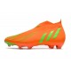 adidas Predator Edge+ FG RougeSolaire Vert Solaire Equipe Noir