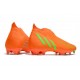 adidas Predator Edge+ FG RougeSolaire Vert Solaire Equipe Noir