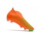 adidas Predator Edge+ FG RougeSolaire Vert Solaire Equipe Noir