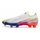 adidas Predator Edge.1 L FG 2022 Blanc Jaune Solaire Bleu Power