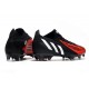 adidas Predator Edge.1 L FG 2022 Noir Blanc Rouge