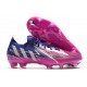 adidas Predator Edge.1 L FG Violet Equipe Argent Métallique Rose Choc